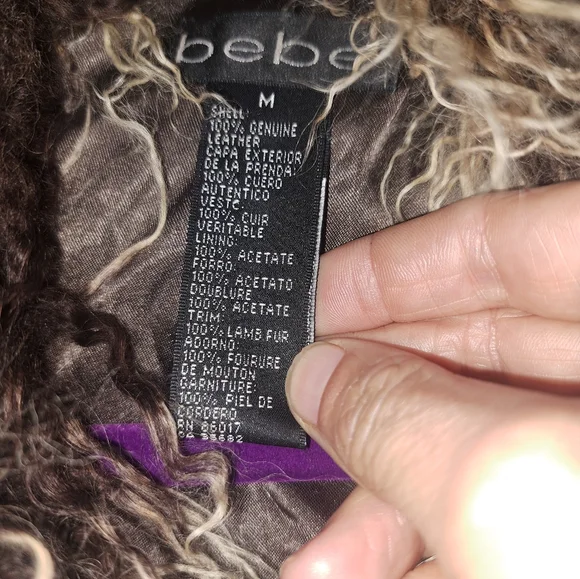 Vintage Bebe Mongolian Fur Penny Lane Coat - Picture 3 of 5
